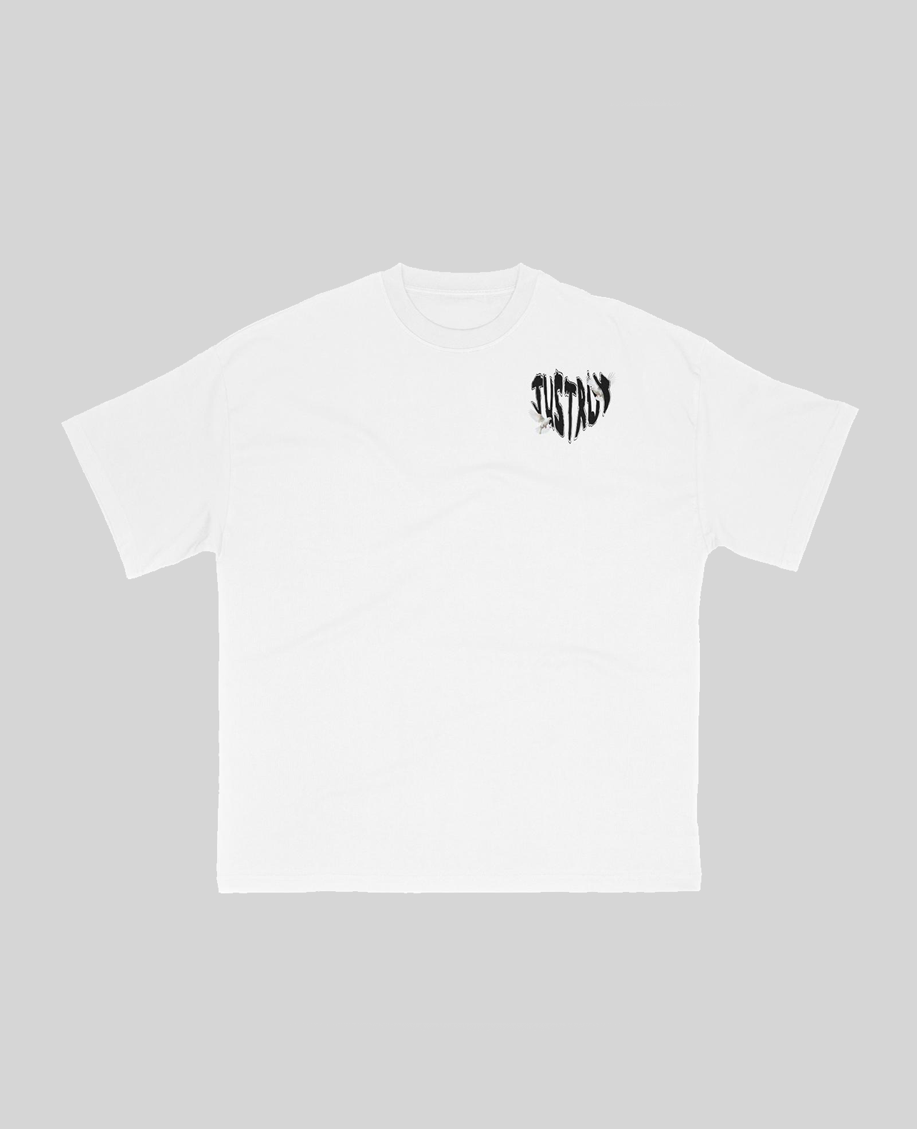 JR04 Love T-Shirt wit - Afbeelding 2